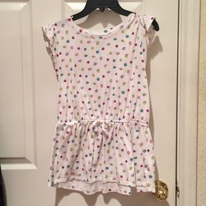 Tunic shirt with colorful hedgehogs